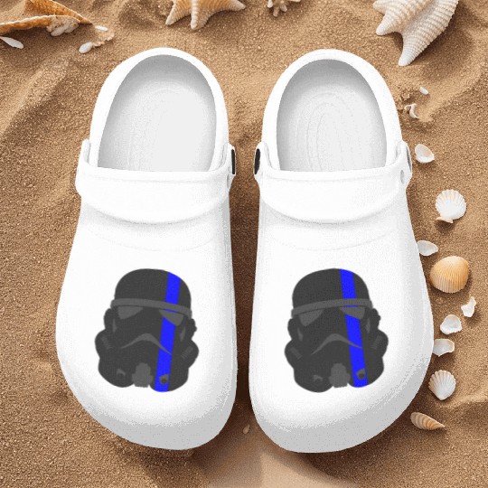 Thin Blue Line - Storm Trooper Nurse Clogs