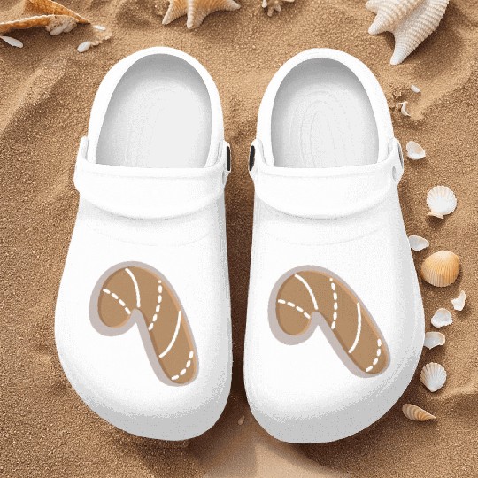 Gingerbread cookie Nurse Clogs