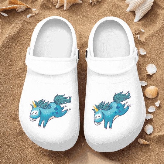 Cute Unicorn Nurse Clogs