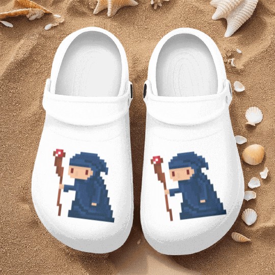 Pixel wizard Nurse Clogs