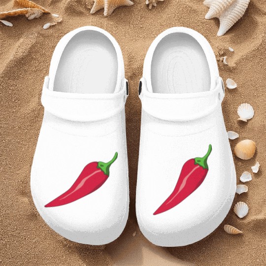 paprika chilli chili pepper citrus veggie gemuese Nurse Clogs