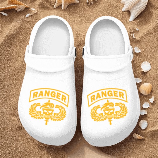 US Army Ranger Skull Nurse Clogs