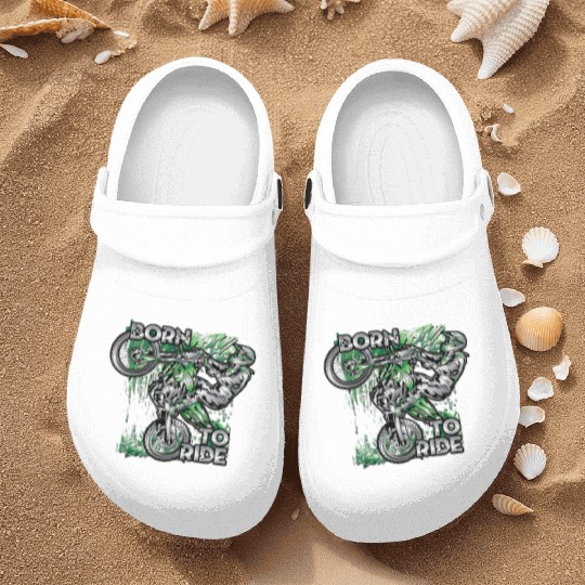 Supercross Born To Ride Nurse Clogs