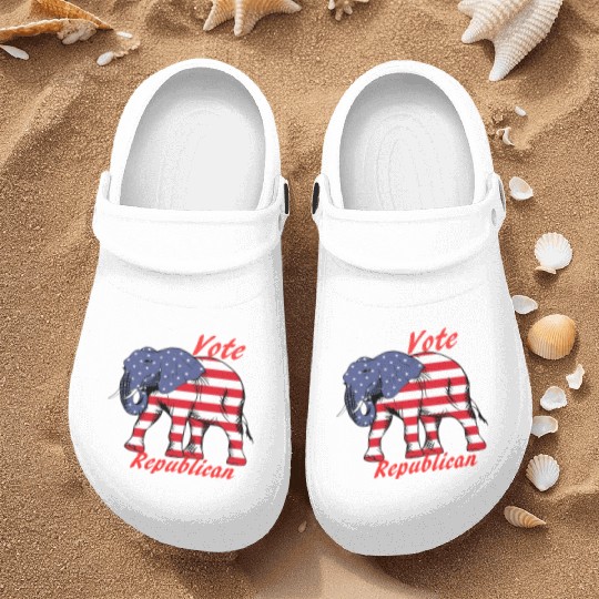 Vote Republican Nurse Clogs