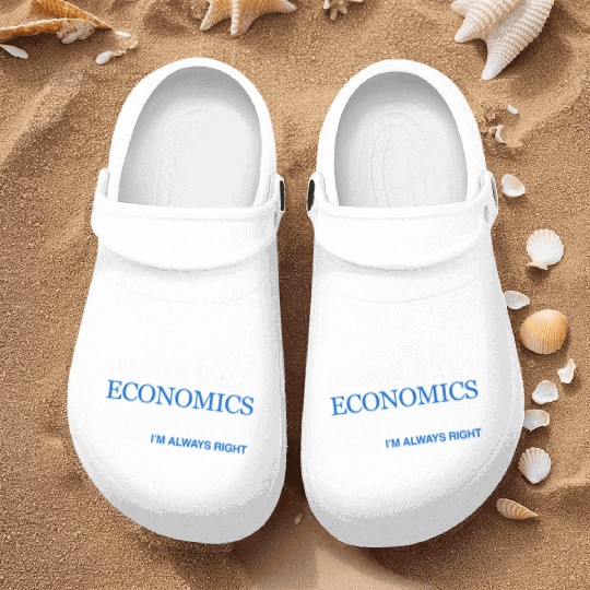 Student - i majored in economics men Nurse Clogs