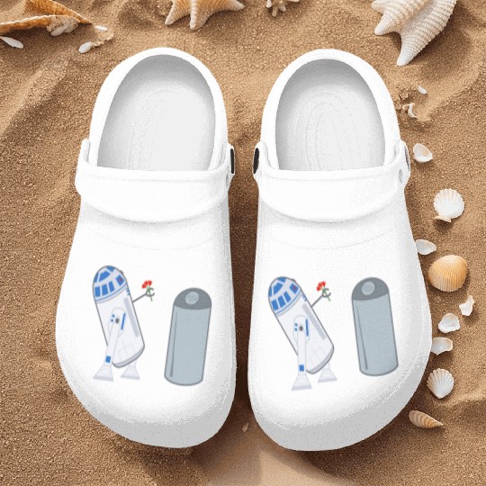 Confused R2D2 Nurse Clogs