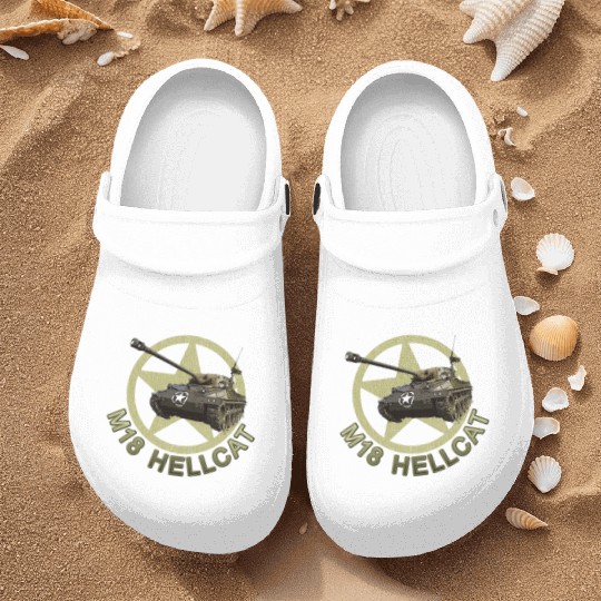 M18 Hellcat WW2 American Tank Destroyer Nurse Clogs