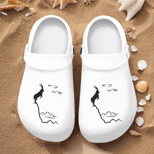 Mountain ibex, mountain goat Nurse Clogs