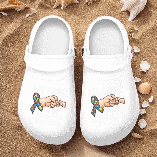 Autism Awareness Nurse Clogs Autism Mom Dad His Fight Is