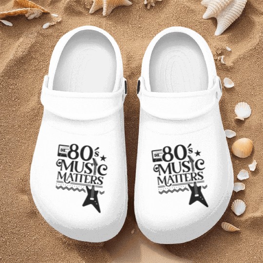 80s Music Matters Musician Nurse Clogs