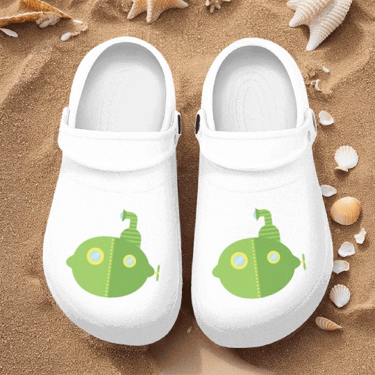 Submarine Lime Nurse Clogs