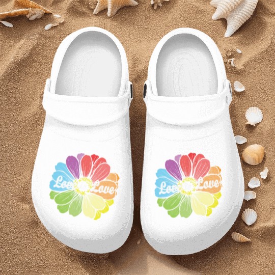 Love is love Nurse Clogs