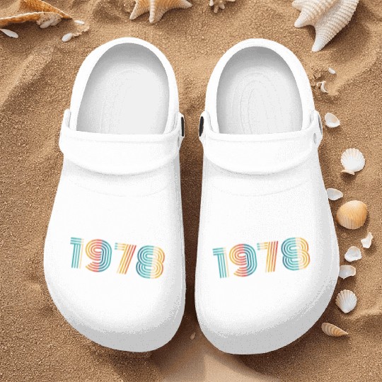 1978 Vintage Birthday since in 1978 Nurse Clogs