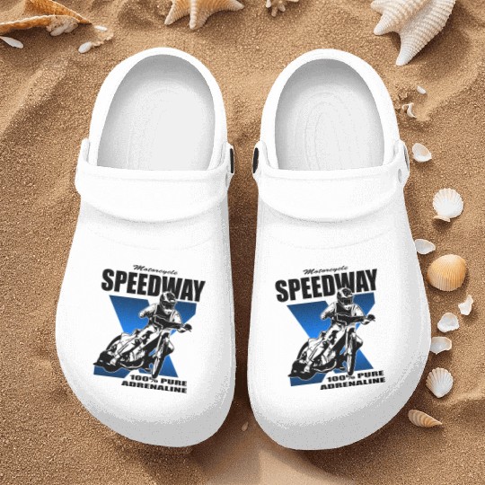 Motorcycle Speedway Racing Nurse Clogs