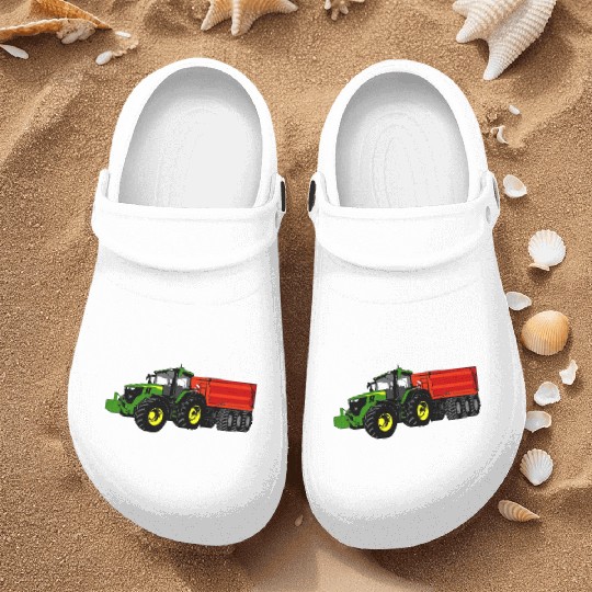 Tractor - farmer - agriculture - farm Nurse Clogs