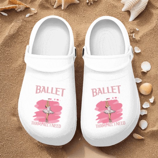 Ballet & Jesus - that's all I need Design for a Nurse Clogs