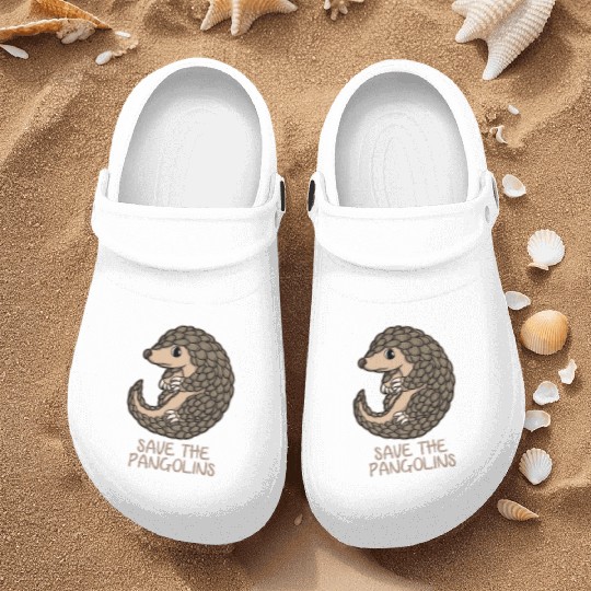 Cute Save The Pangolins Protecting Pangolins Nurse Clogs