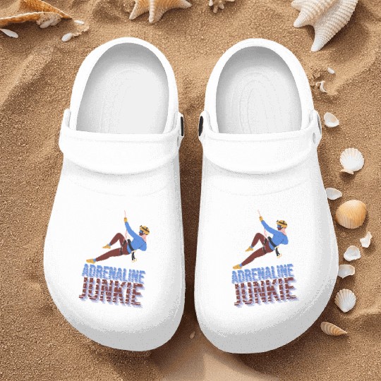 Adrenaline Junkie Rock Climbing Nurse Clogs