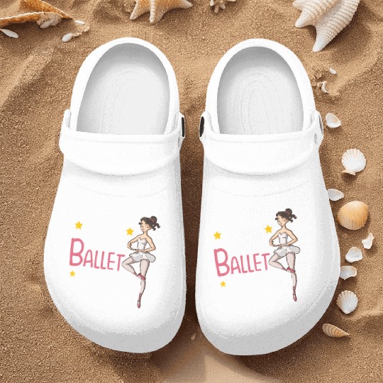 Ballet Ballerina Dance Dancer Dancing Ballet Gift Nurse Clogs