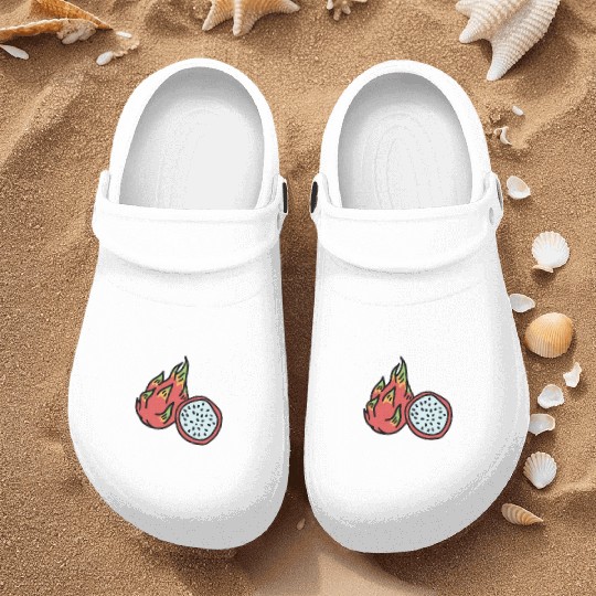 Dragon Fruit Farmer Nurse Clogs