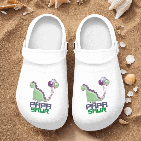 PAPA SAUR, Father's Day Nurse Clogs