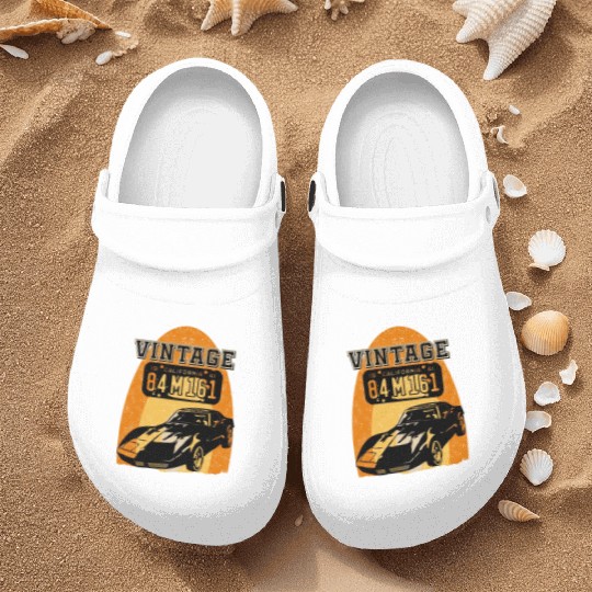 Vintage car Nurse Clogs