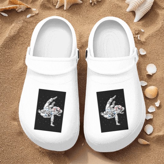 Astronauts Jiu-Jitsu Wrestling Nurse Clogs