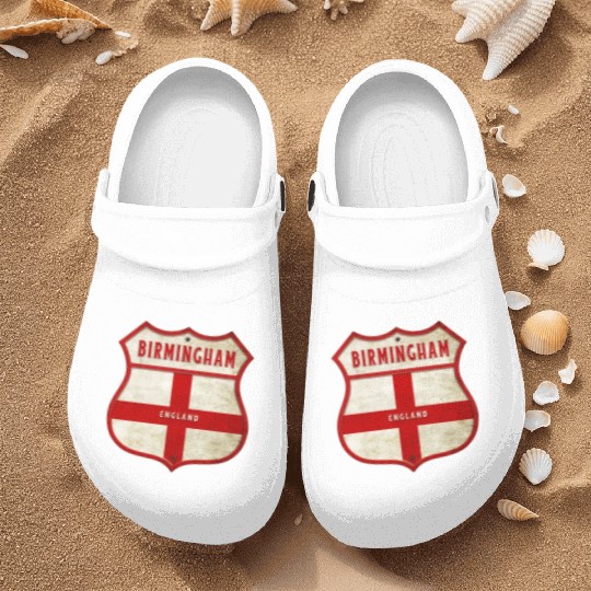 Birmingham England coat of arms Nurse Clogs