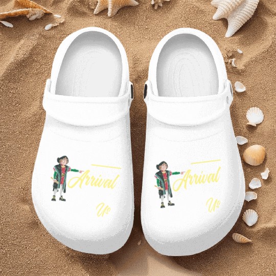 His Arrival Columb Us Christopher Columbus Day Nurse Clogs