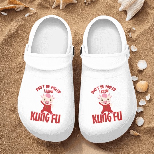 Dont Be Fooled I Know Kung Fu Nurse Clogs