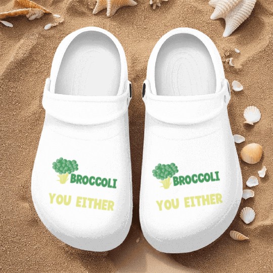 Maybe Broccoli Doesn't Like You Either Vegetable Nurse Clogs
