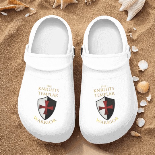 Knights Templar Christian Religious Warrior Oath Nurse Clogs