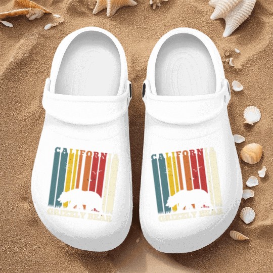 California Bear Retro Nurse Clogs