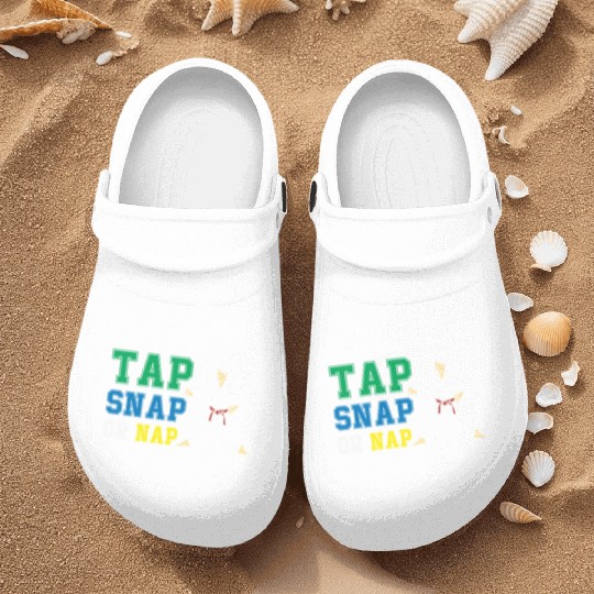 Tap Snap Or Nap - BJJ Brazilian Jiu Jitsu Nurse Clogs