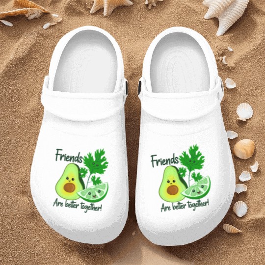 Friends Are Better Together Nurse Clogs