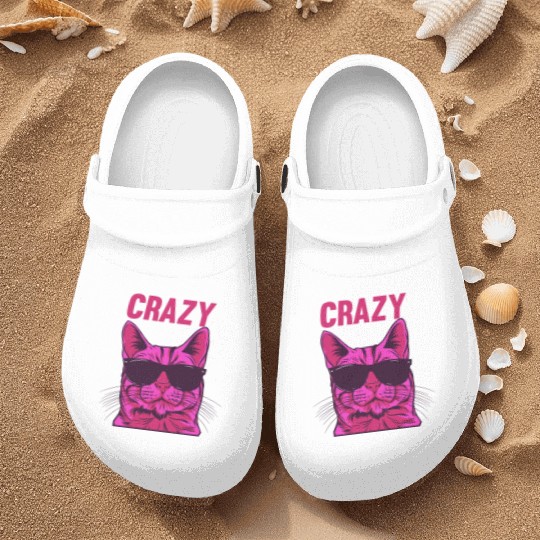 Cat Lover Cat Owner Funny Cat Meme I Crazy Cat Nurse Clogs
