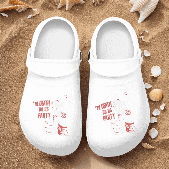 Til Death Do Us Party Nurse Clogs