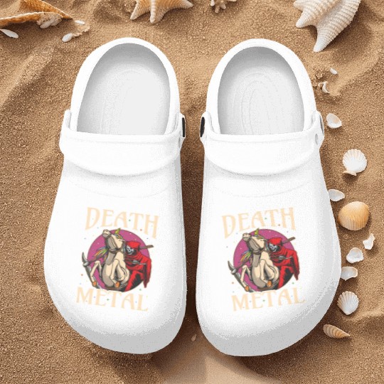 Reaper Rock Satan Unicorn Festivals Death Metal Nurse Clogs