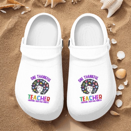 One Thankful Teacher, Hispanic Heritage month Nurse Clogs