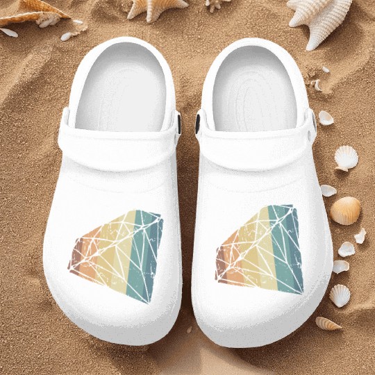 Vintage Diamond Gemstone Jewelry Jeweler Coral Nurse Clogs