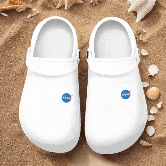 NASA I Love My Space Telescope Galaxy Nurse Clogs