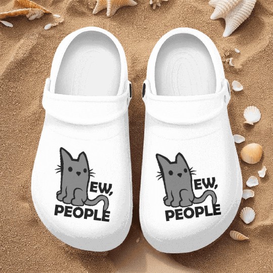 quote ew people cat Nurse Clogs