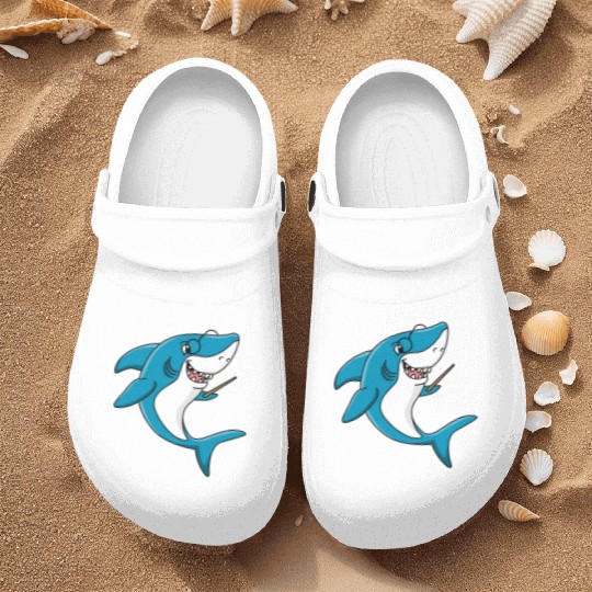 Teacher shark .. school student lessons enrollment Nurse Clogs