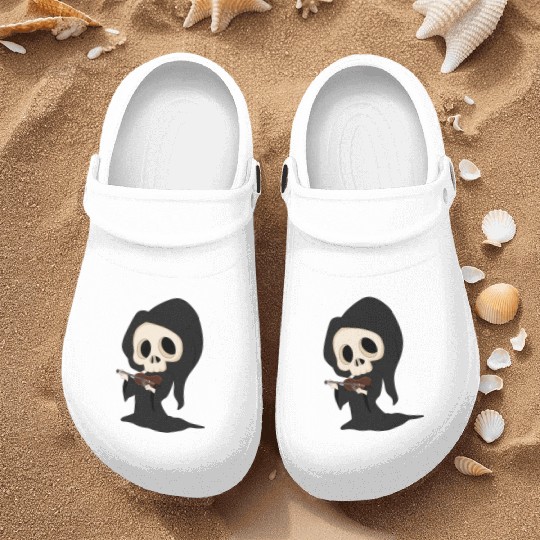 Grim Reaper Nurse Clogs