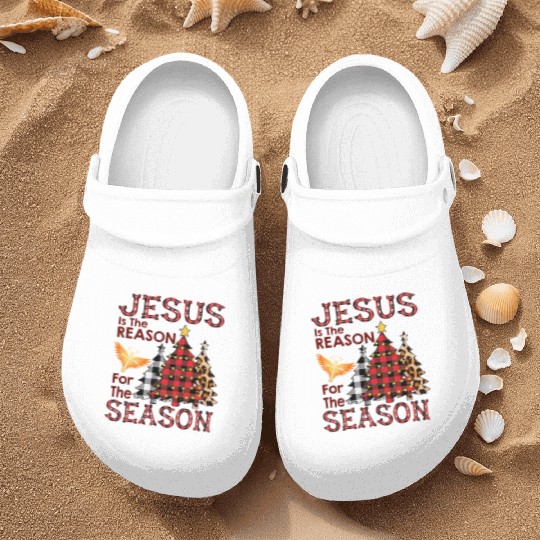 JESUS IS THE REASON FOR THE SEASON Nurse Clogs