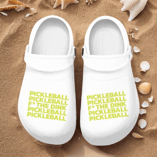 Pickleball Pickleball Neon Nurse Clogs