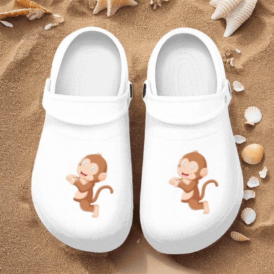 Cute Monkey Baby Monkey Baby Orangutan Baby Monkey Nurse Clogs