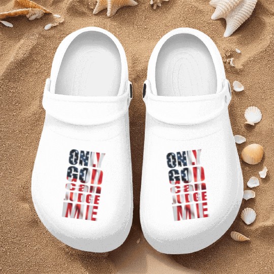 Only God can Judge Me usa Nurse Clogs