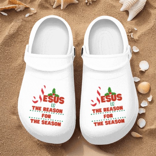 Jesus is the reason for the season Nurse Clogs