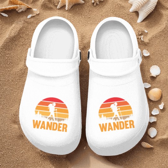 not all who wander are lost Nurse Clogs